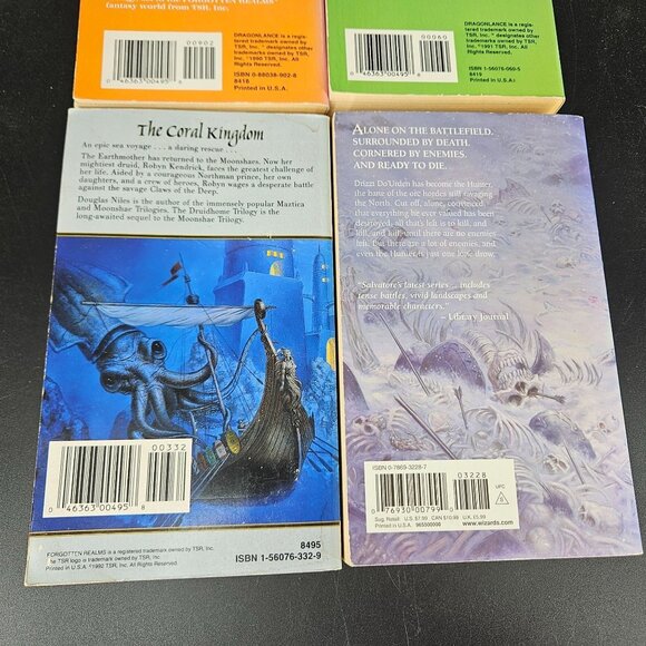 Forgotten Realms Finder Druidhome Fantasy Dungeons Dragons Paperback Book Lot 4 - Picture 7 of 10